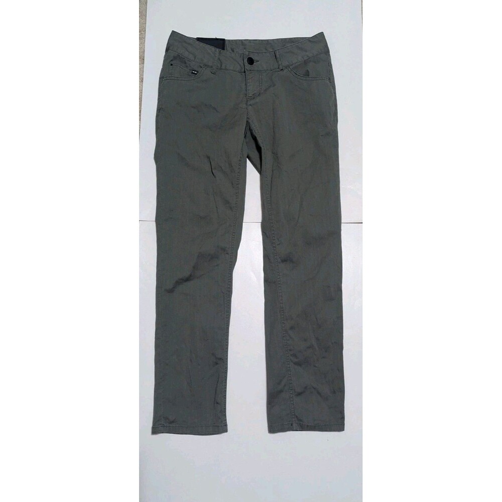 Oakley Pants Women's 3 Golf/Activewear Pants Stretch Khaki Cotton Blend Stretch